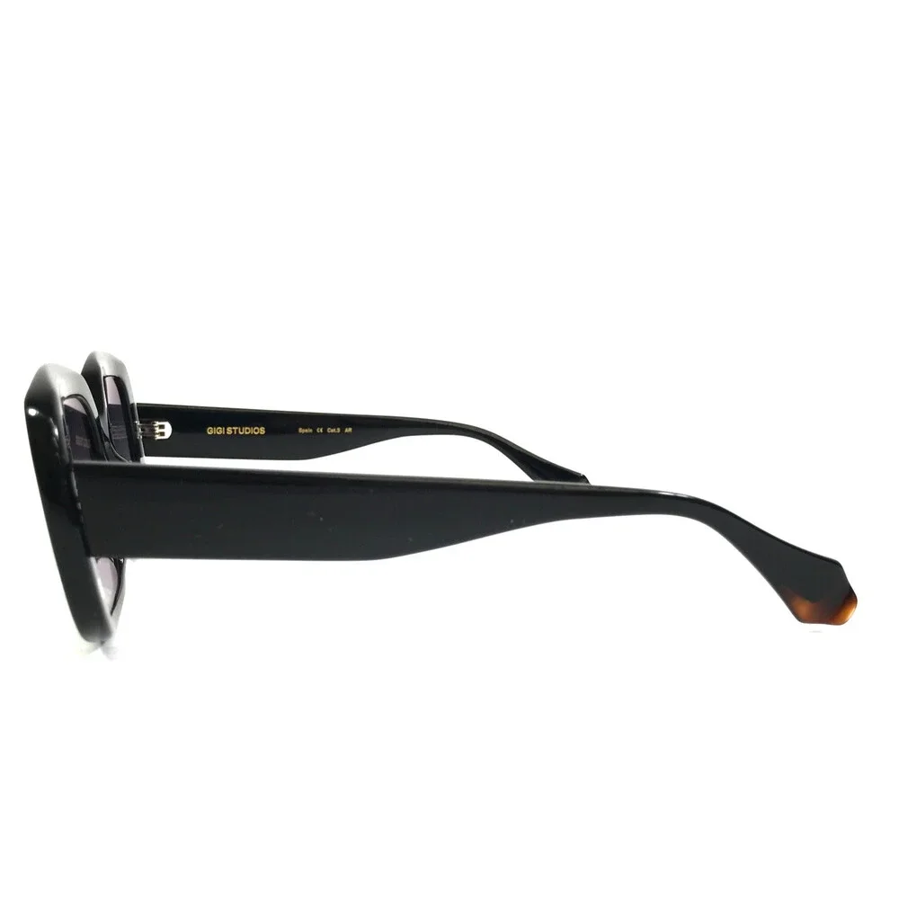 Gigi Studios Sunglasses BITTER 6942/1 Shiny Black Frames Gray Gradient Lenses